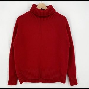rag & bone Red Turtleneck Sweater